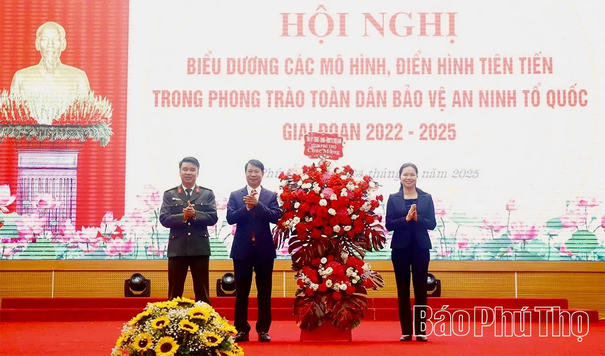 Biểu dương các mô hình, điển hình tiên tiến trong phong trào “Toàn dân bảo vệ an ninh Tổ quốc” giai đoạn 2022 – 2025