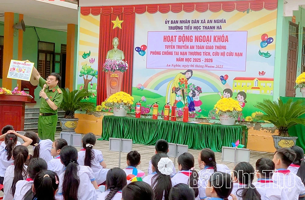 Công an xã An Nghĩa bám địa bàn, giữ vững an ninh trật tự