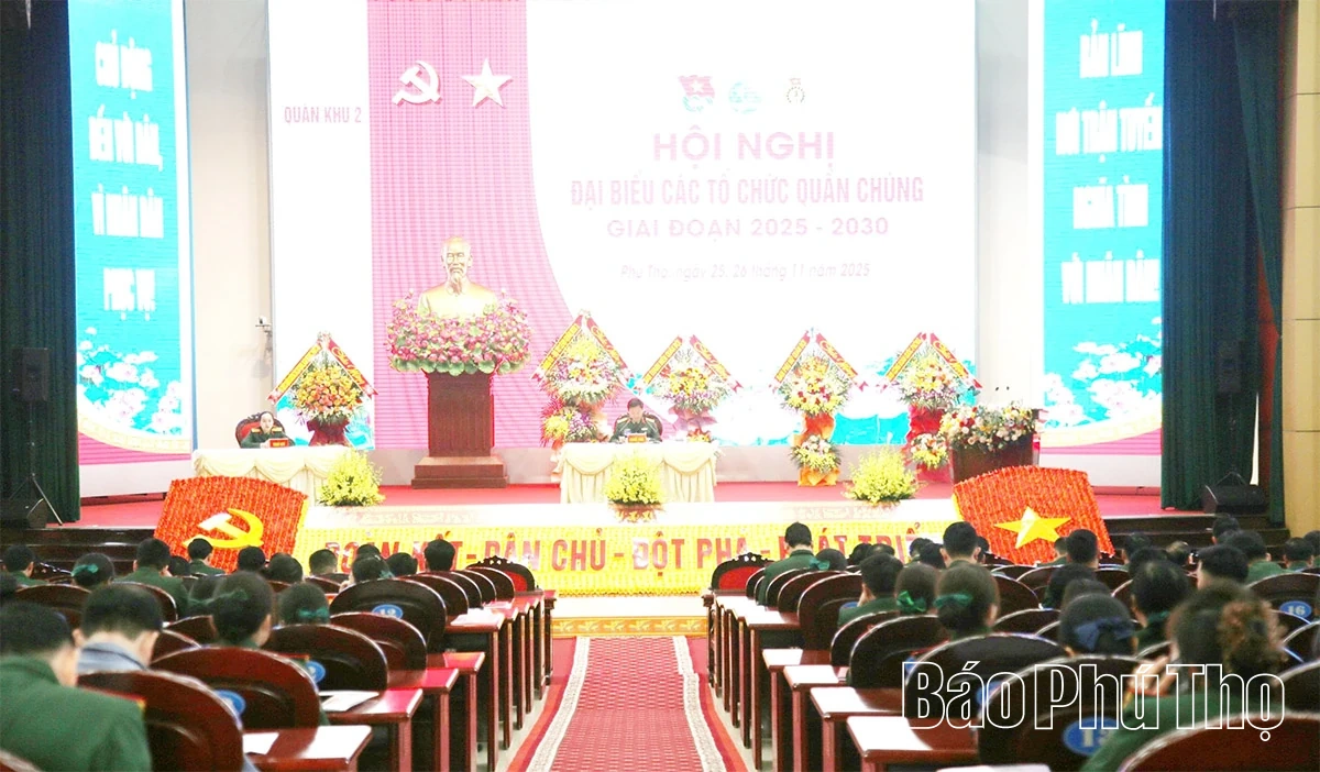 Hội nghị Đại biểu các tổ chức quần chúng giai đoạn 2025-2030 thành công tốt đẹp