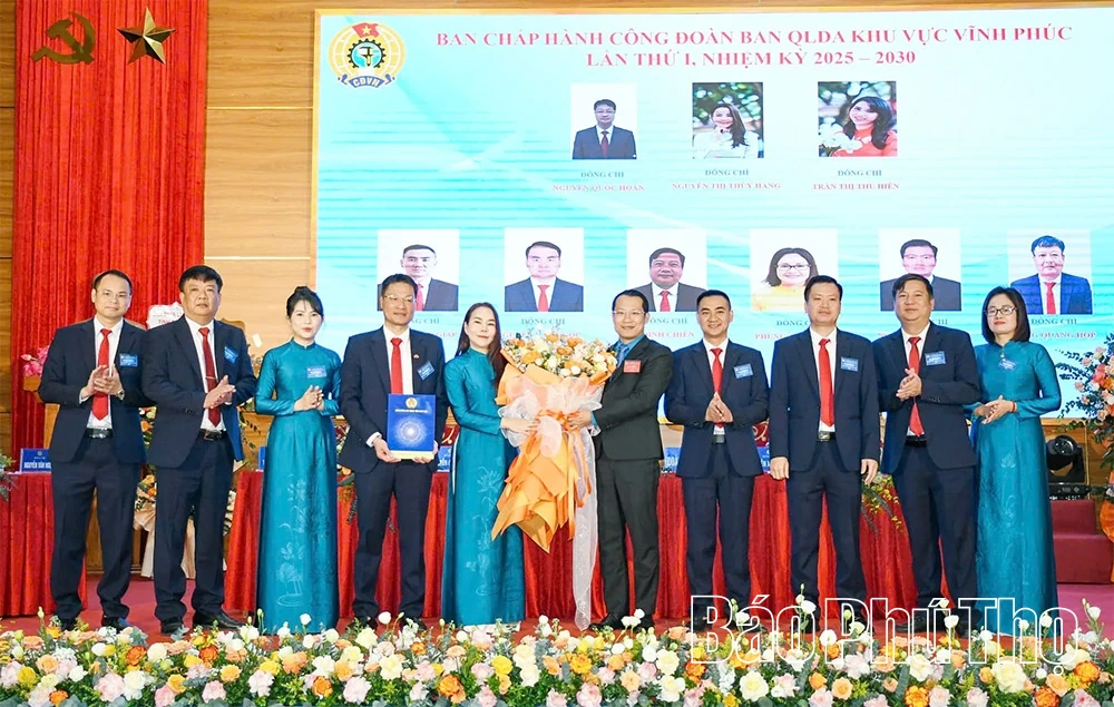 Đại hội Công đoàn cơ sở Ban Quản lý dự án khu vực Vĩnh Phúc lần thứ I, nhiệm kỳ 2025 - 2030