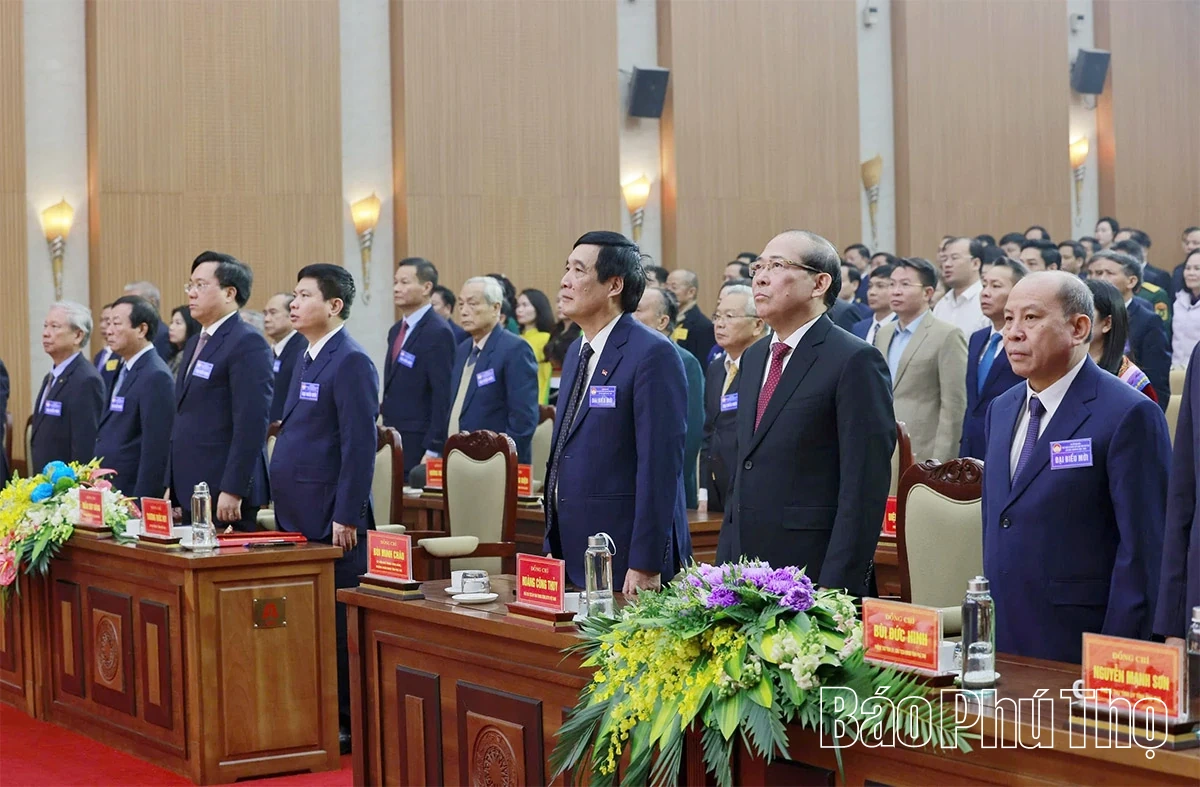 Đại hội đại biểu MTTQ Việt Nam tỉnh Phú Thọ lần thứ I, nhiệm kỳ 2025 - 2030 thành công tốt đẹp