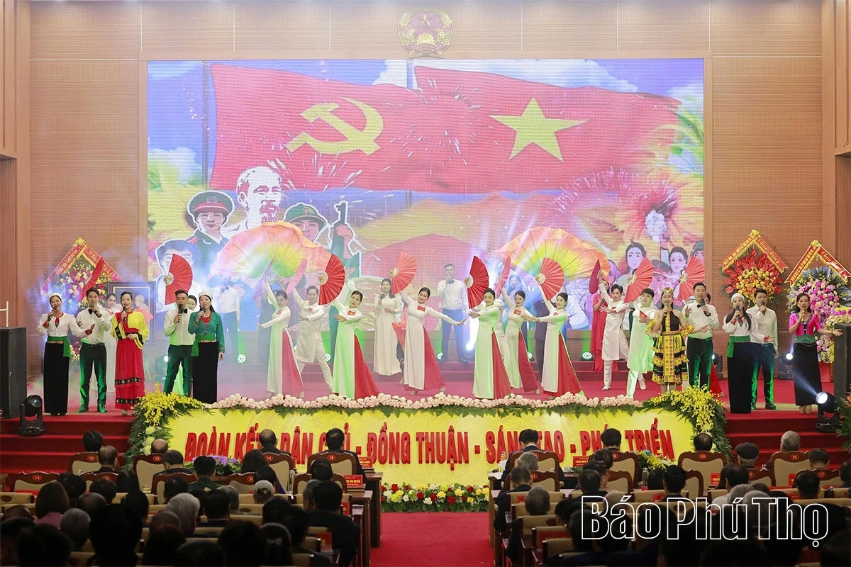 Đại hội đại biểu MTTQ Việt Nam tỉnh Phú Thọ lần thứ I, nhiệm kỳ 2025 - 2030 thành công tốt đẹp