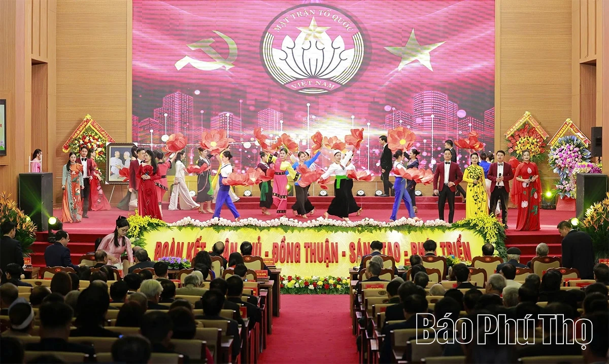 Đại hội đại biểu MTTQ Việt Nam tỉnh Phú Thọ lần thứ I, nhiệm kỳ 2025 - 2030 thành công tốt đẹp