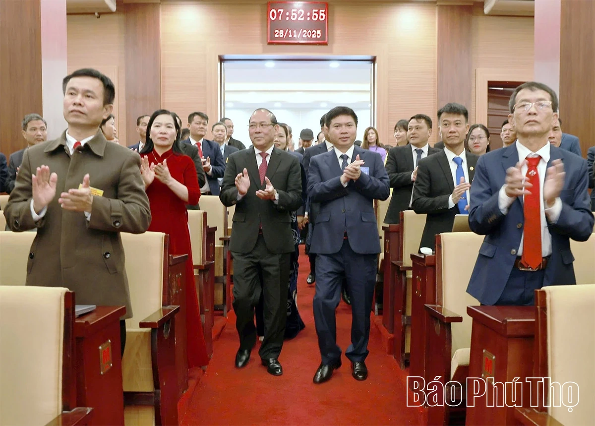 Đại hội đại biểu MTTQ Việt Nam tỉnh Phú Thọ lần thứ I, nhiệm kỳ 2025 - 2030 thành công tốt đẹp