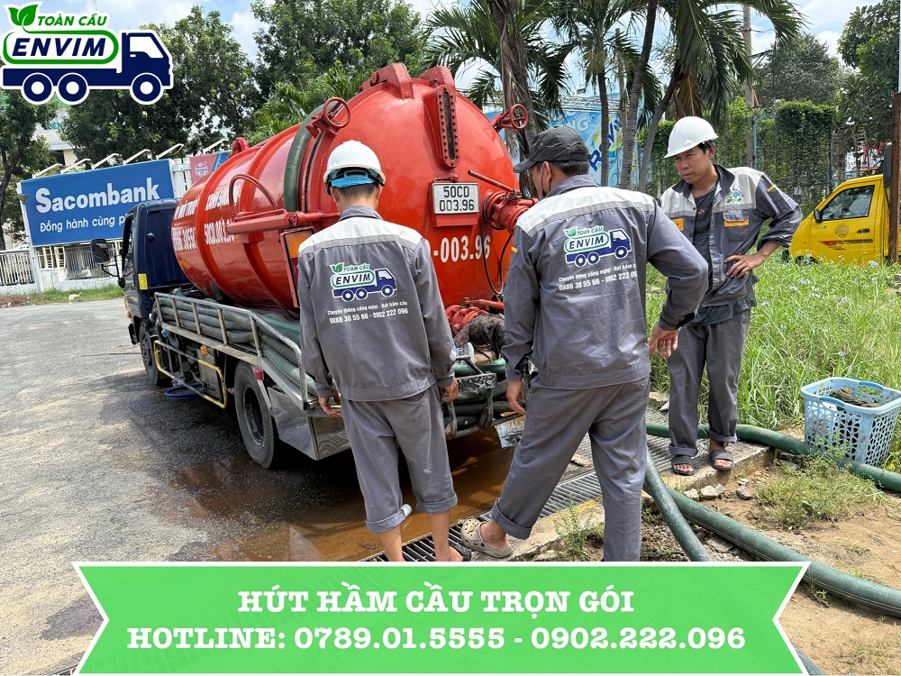 Hút Hầm Cầu Giá Chỉ 200K/1m3, BH 10 Năm, Có Mặt Trong 30 Phút