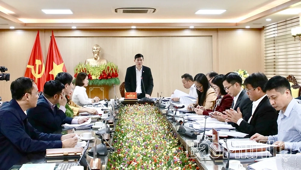 Ban pháp chế, HĐND tỉnh thẩm tra các dự thảo nghị quyết trình kỳ họp thứ Hai, HĐND tỉnh khóa XIX