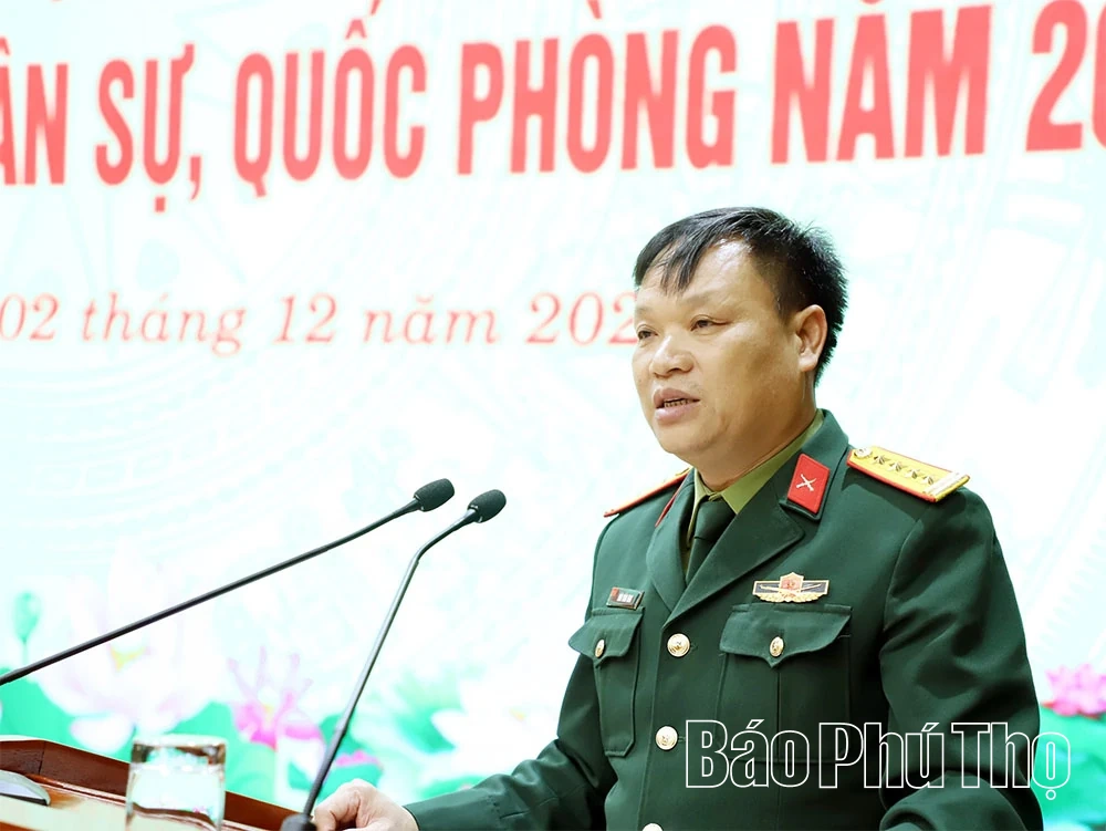 Ban Chỉ huy phòng thủ khu vực 2 - Thống Nhất: Ra Nghị quyết lãnh đạo thực hiện nhiệm vụ năm 2026 và tổng kết công tác Quân sự, Quốc phòng năm 2025