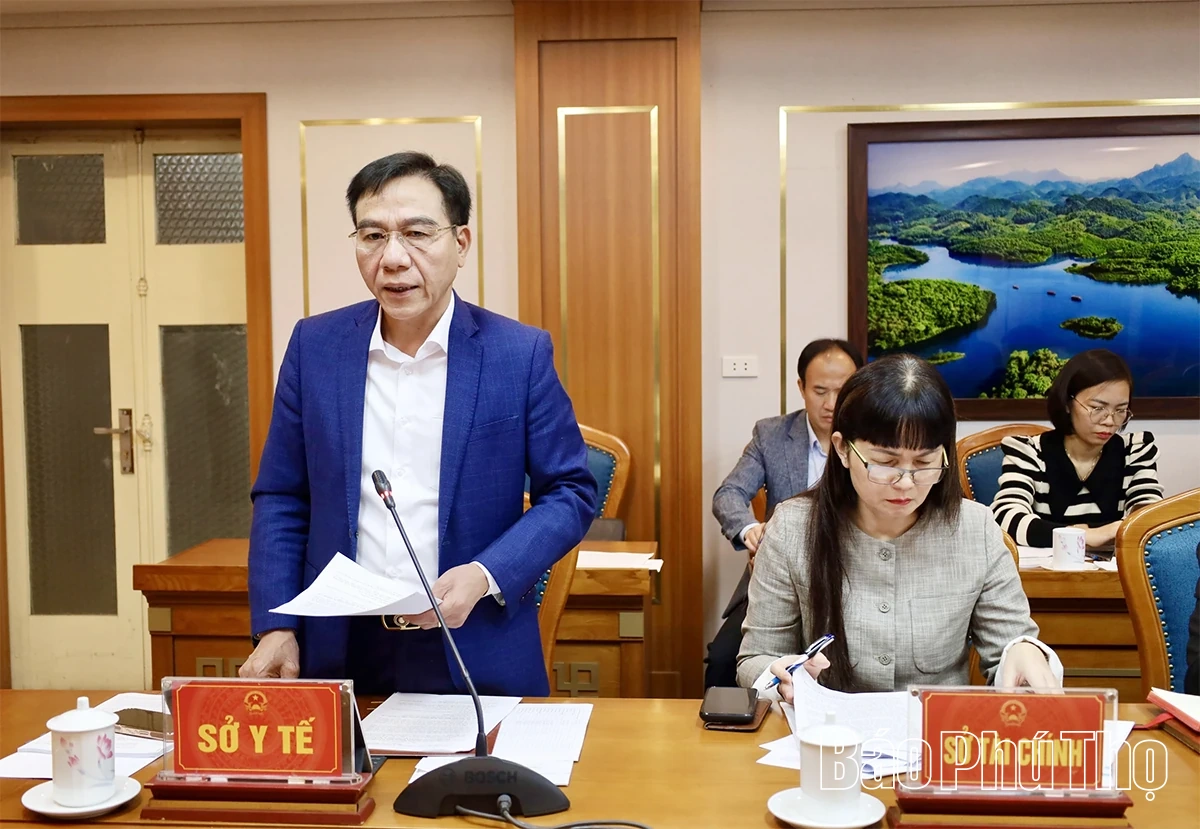 Cho ý kiến vào một số dự thảo nghị quyết, đề án của các Sở Y tế, Khoa học và Công nghệ