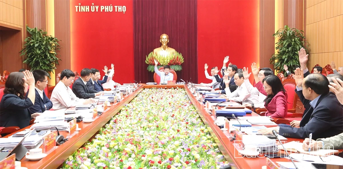 Ban Thường vụ Tỉnh ủy kiểm điểm tập thể, cá nhân năm 2025