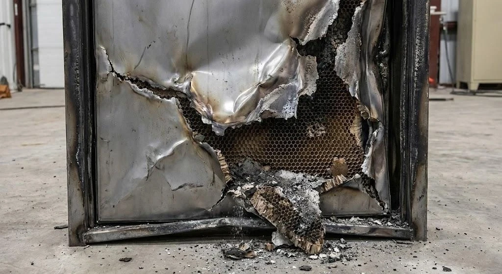 Chuyên gia giải mã lý do cửa thép chống cháy trượt kiểm định PCCC và cách khắc phục