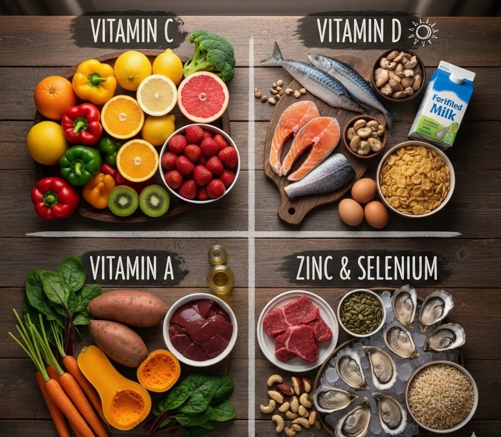 Bí quyết dinh dưỡng giúp phòng bệnh trong mùa đông