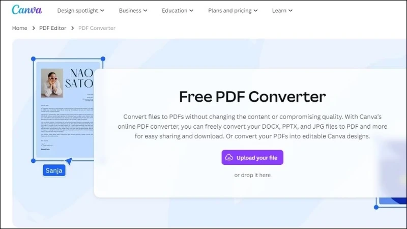 Cách chuyển Word sang PDF online miễn phí