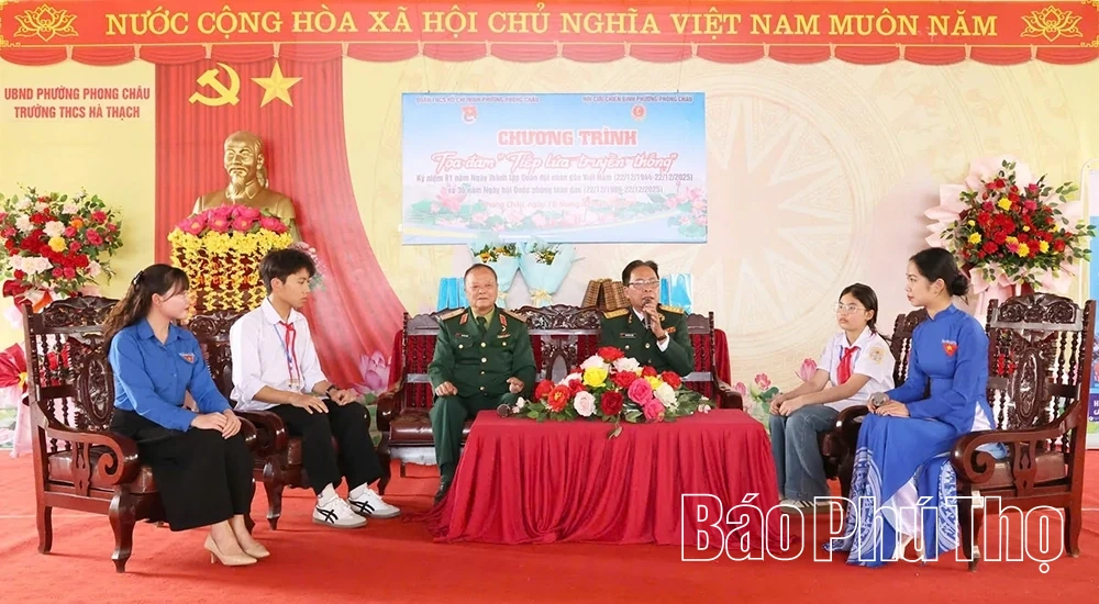 Nhiều trường học tổ chức hoạt động ý nghĩa kỷ niệm 81 năm Ngày thành lập Quân đội Nhân dân Việt Nam