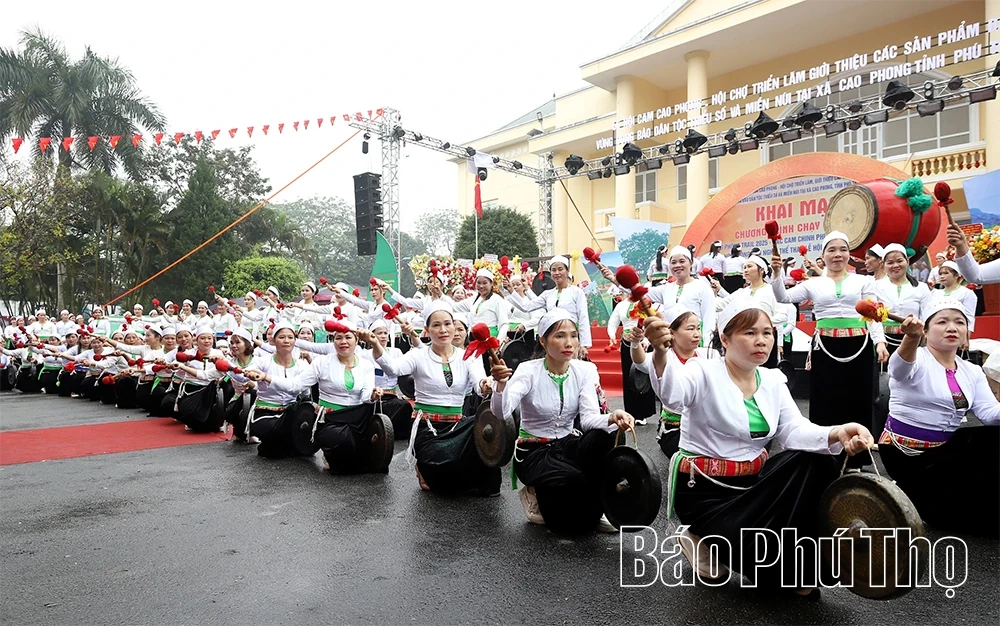 Khai mạc các hoạt động văn nghệ, thể thao tại Lễ hội Cam Cao Phong năm 2025