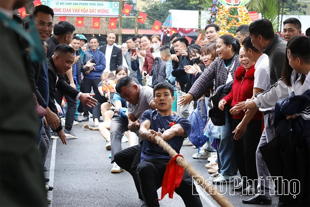 Khai mạc các hoạt động văn nghệ, thể thao tại Lễ hội Cam Cao Phong năm 2025