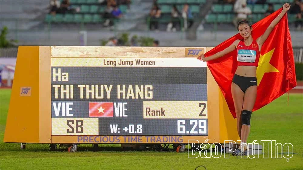 Vận động viên Phú Thọ giành Huy chương Bạc SEA Games ở tuổi 19