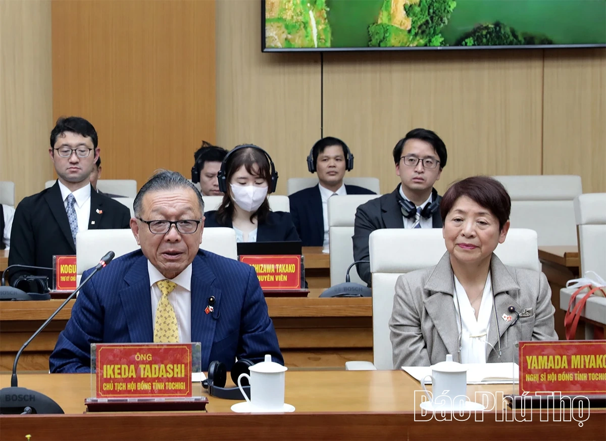 Phú Thọ - Tochigi hợp tác và phát triển