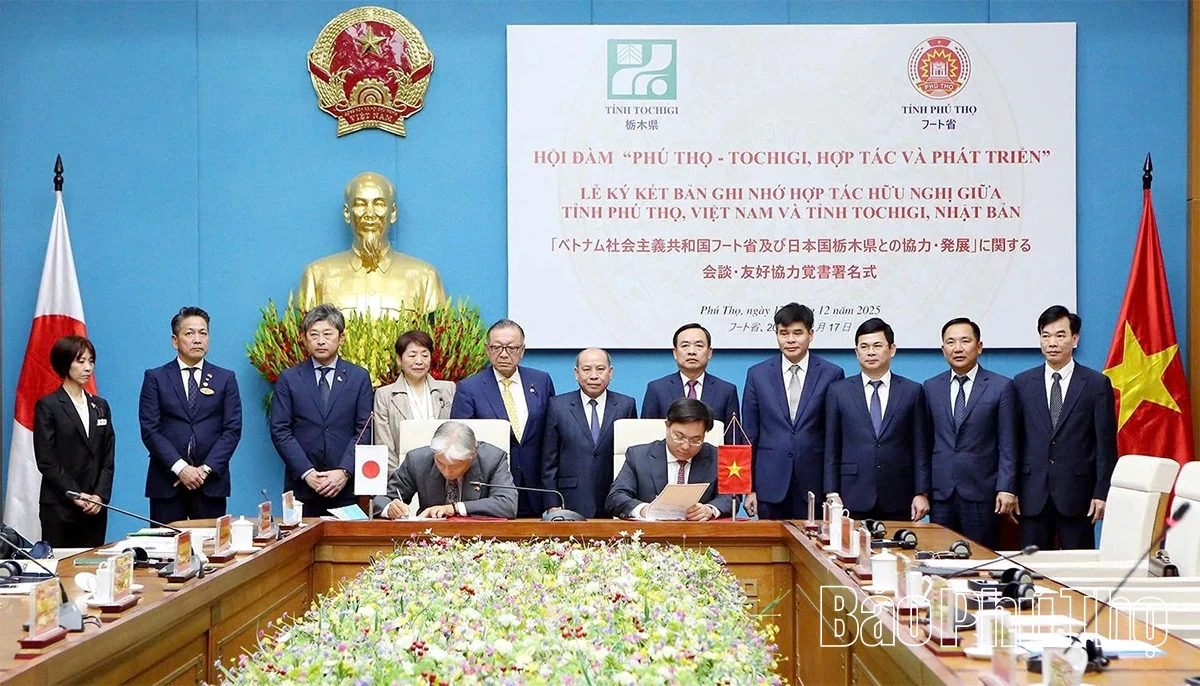 Phú Thọ - Tochigi hợp tác và phát triển