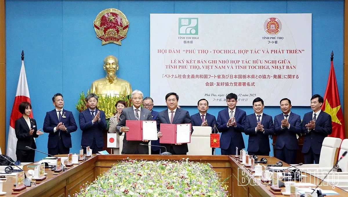Phú Thọ - Tochigi hợp tác và phát triển