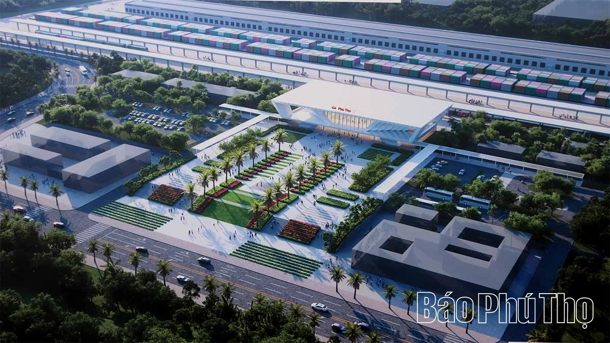 Khởi công Ga Phú Thọ thuộc dự án Đầu tư xây dựng tuyến đường sắt Lào Cai – Hà Nội – Hải Phòng