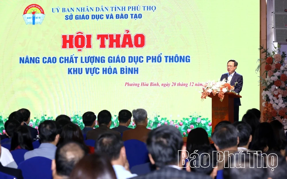 Hội thảo nâng cao chất lượng giáo dục phổ thông