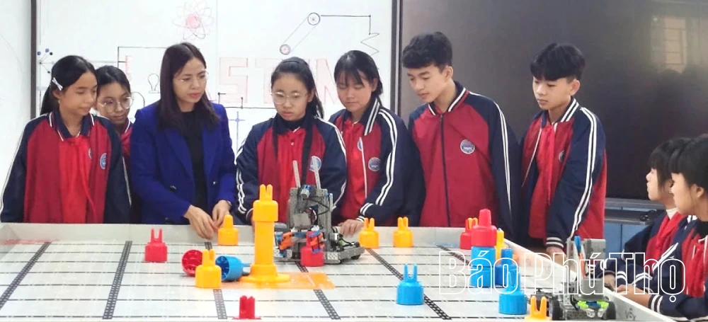 Dấu ấn STEM Innovation Petrovietnam ở Phú Thọ