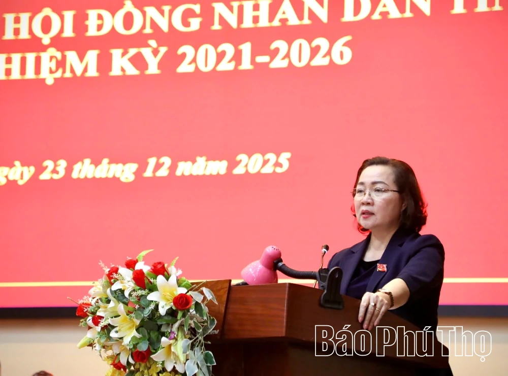 Đại biểu HĐND tỉnh cụm Lương Sơn tiếp xúc cử tri sau Kỳ họp thứ Hai, khóa XIX