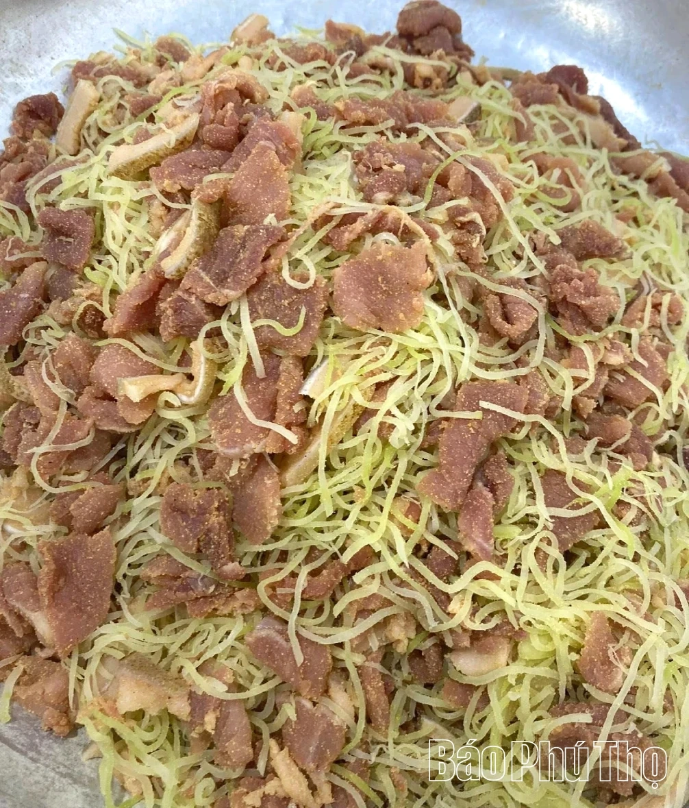 Fermented Pork with Papaya - The Flavor of Tan Sons Muong Region