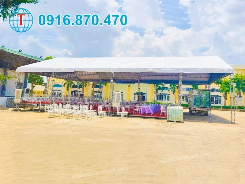Dịch vụ cho thuê nhà bạt Sự Kiện Thiên Thanh đáp ứng mọi quy mô sự kiện