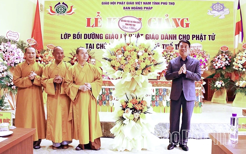 Bồi dưỡng giáo lý Phật giáo cho phật tử