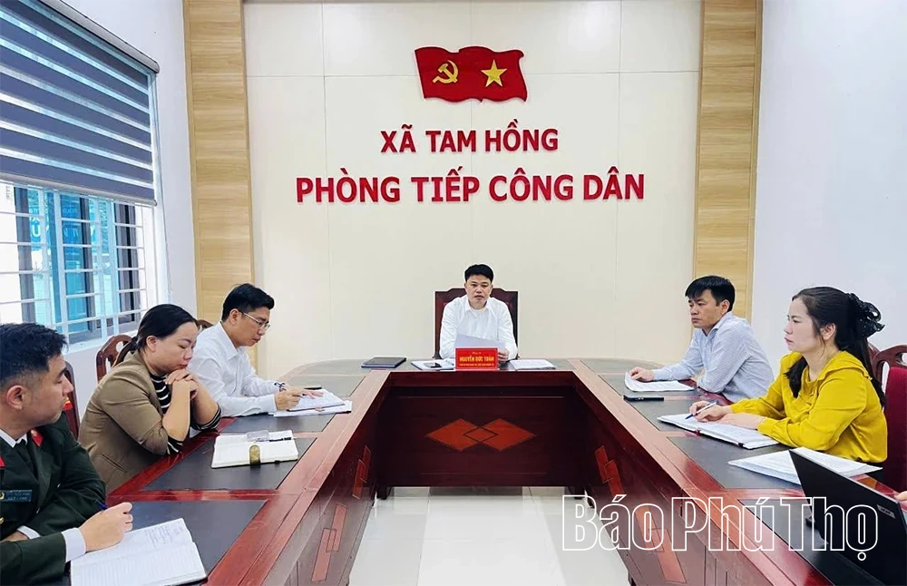 Lắng nghe dân từ cơ sở, tháo gỡ vướng mắc cho 35 hộ dân ở Tam Hồng