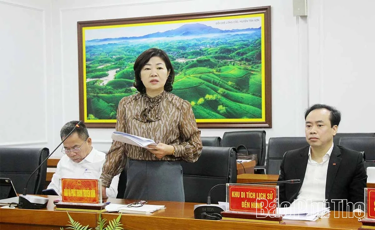 Triển khai kế hoạch Giỗ Tổ Hùng Vương và Tuần Văn hóa – Du lịch Đất Tổ