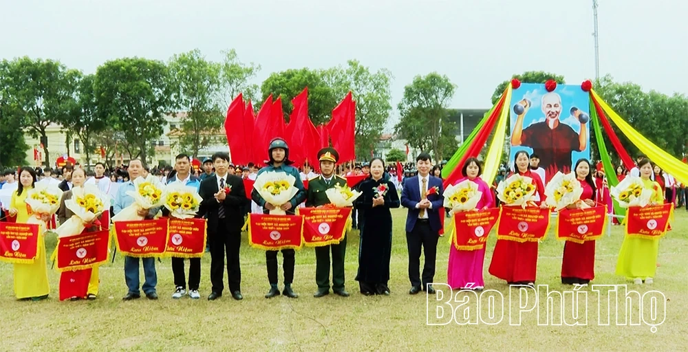 Xã Nguyệt Đức khai mạc Đại hội Thể dục thể thao lần thứ I