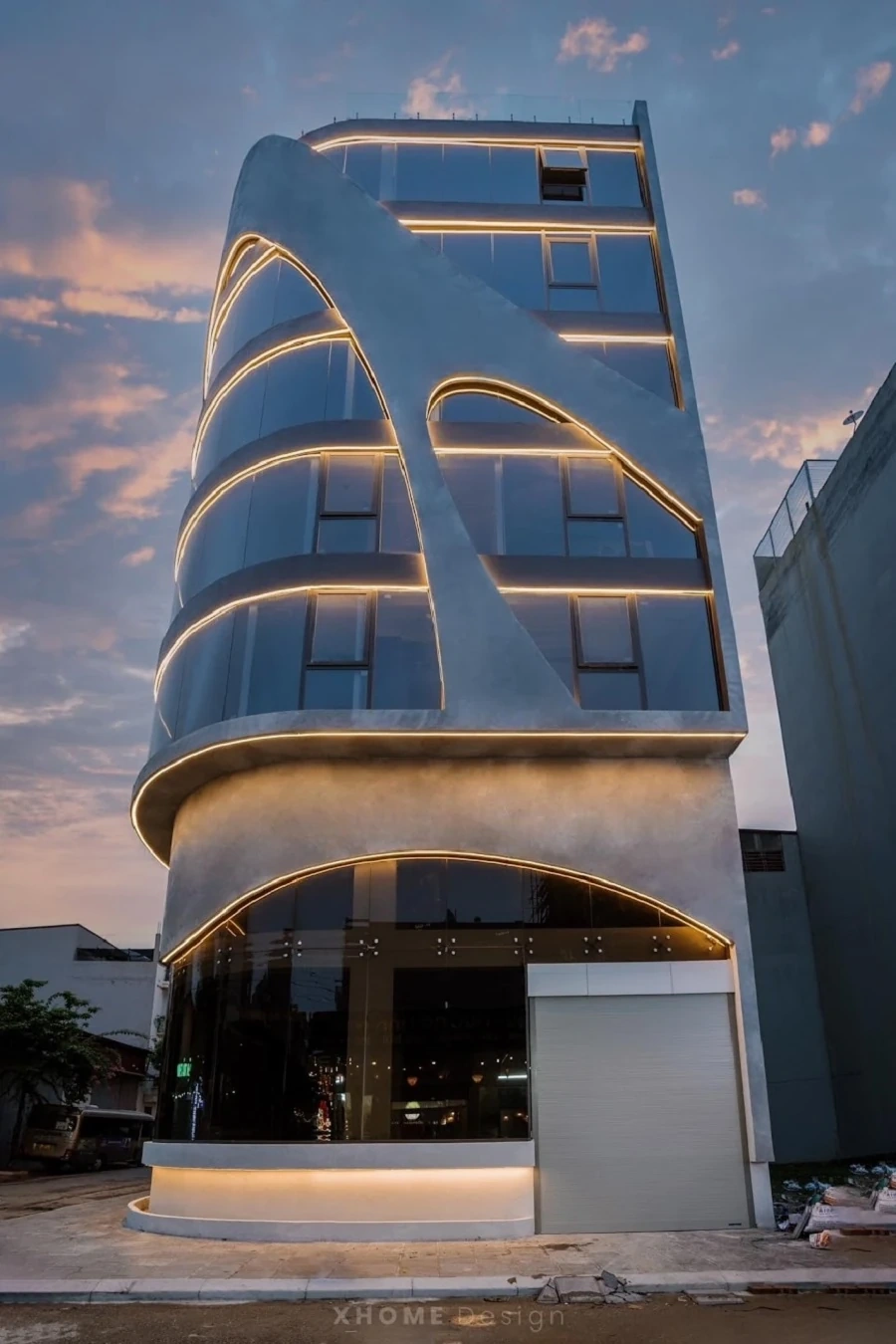 ALED dịch vụ thiết kế chiếu sáng mặt dựng trọn gói, chất lượng