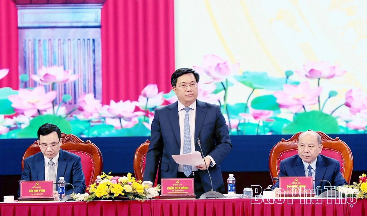 Tỉnh ủy Phú Thọ triển khai nhiệm vụ trọng tâm năm 2026