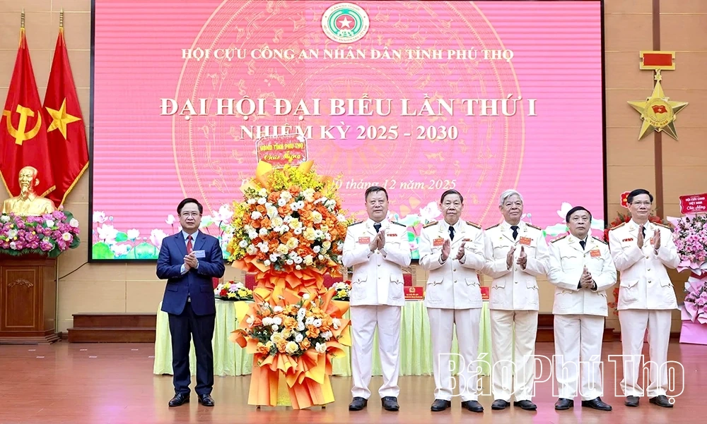 Đại hội đại biểu Hội Cựu Công an Nhân dân tỉnh lần thứ I, nhiệm kỳ 2025-2030