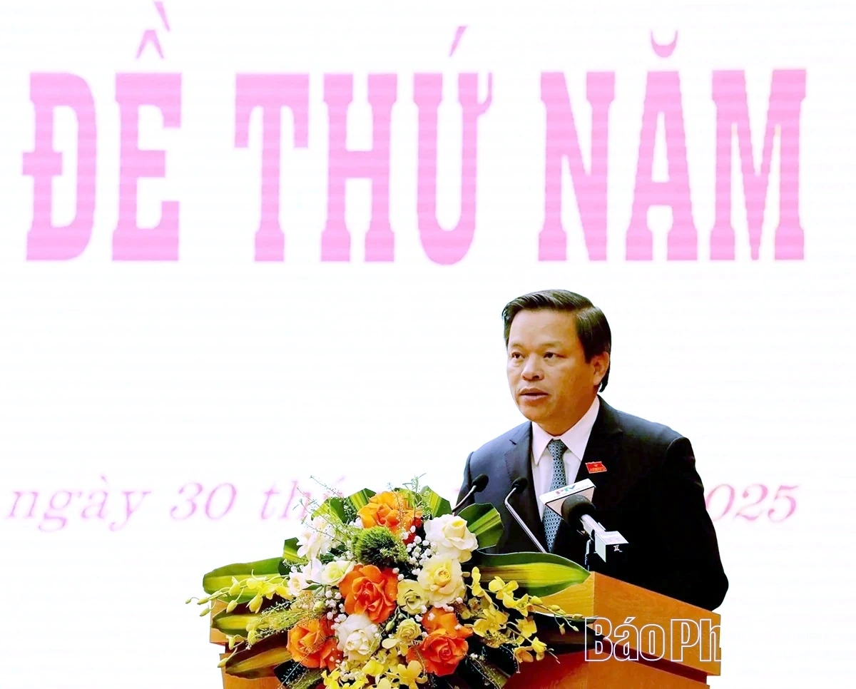 Kỳ họp chuyên đề thứ năm, HĐND tỉnh khóa XIX: Thông qua 16 nghị quyết quan trọng