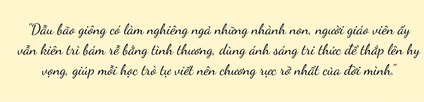Lan tỏa tri thức, ấm áp yêu thương