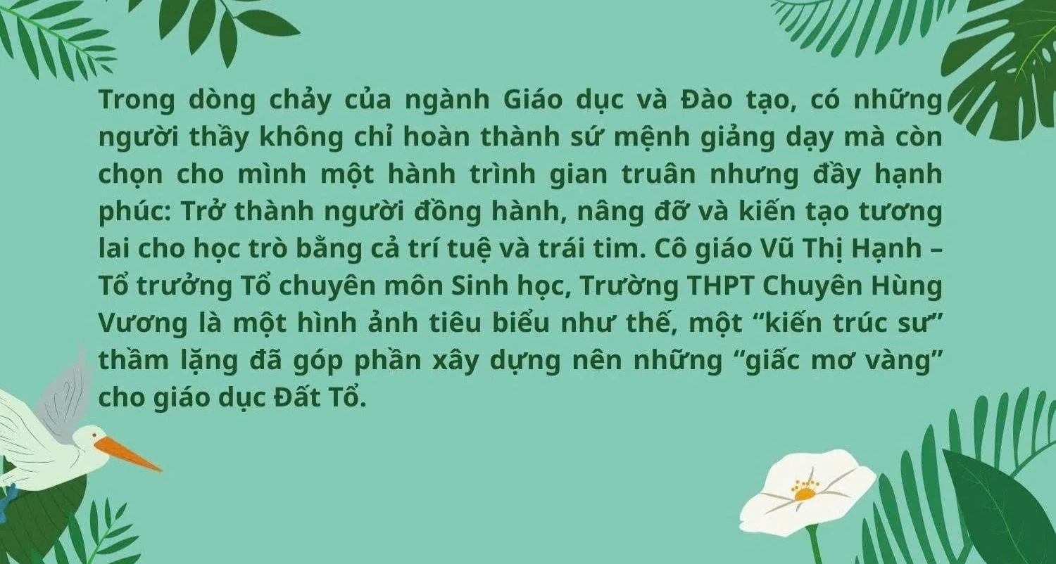 Lan tỏa tri thức, ấm áp yêu thương