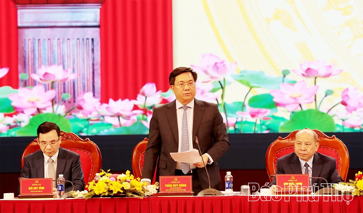 Tỉnh ủy Phú Thọ triển khai nhiệm vụ trọng tâm năm 2026