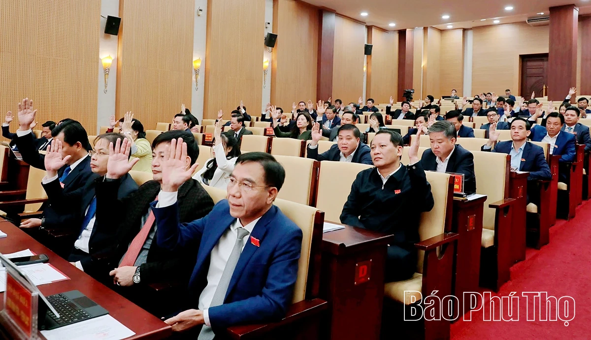 Kỳ họp chuyên đề thứ năm, HĐND tỉnh khóa XIX: Thông qua 16 nghị quyết quan trọng