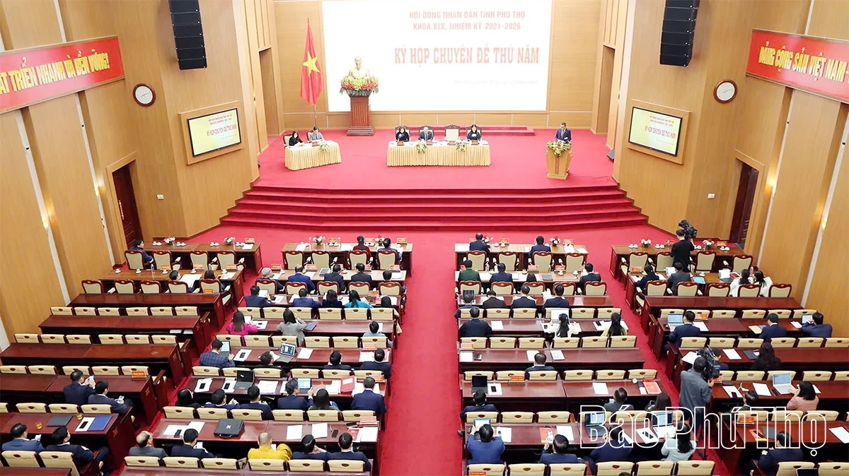 Kỳ họp chuyên đề thứ năm, HĐND tỉnh khóa XIX: Thông qua 16 nghị quyết quan trọng