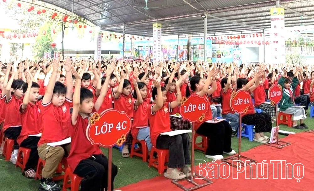 Trường Tiểu học Minh Phương đổi mới phương pháp dạy học