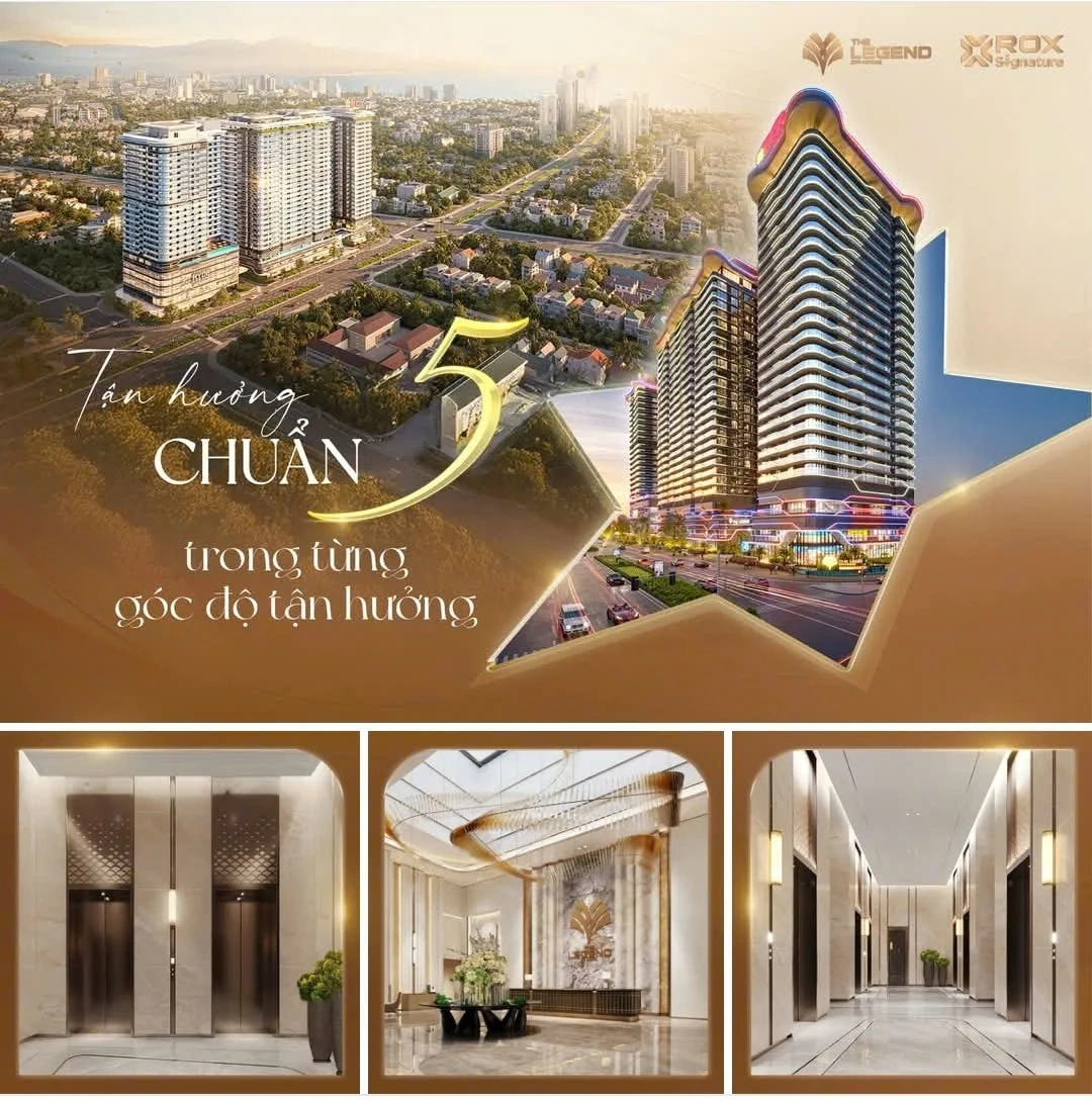 Căn hộ The Legend Đà Nẵng – Sở hữu tiện ích sống xanh “Resort” giữa lòng thành phố