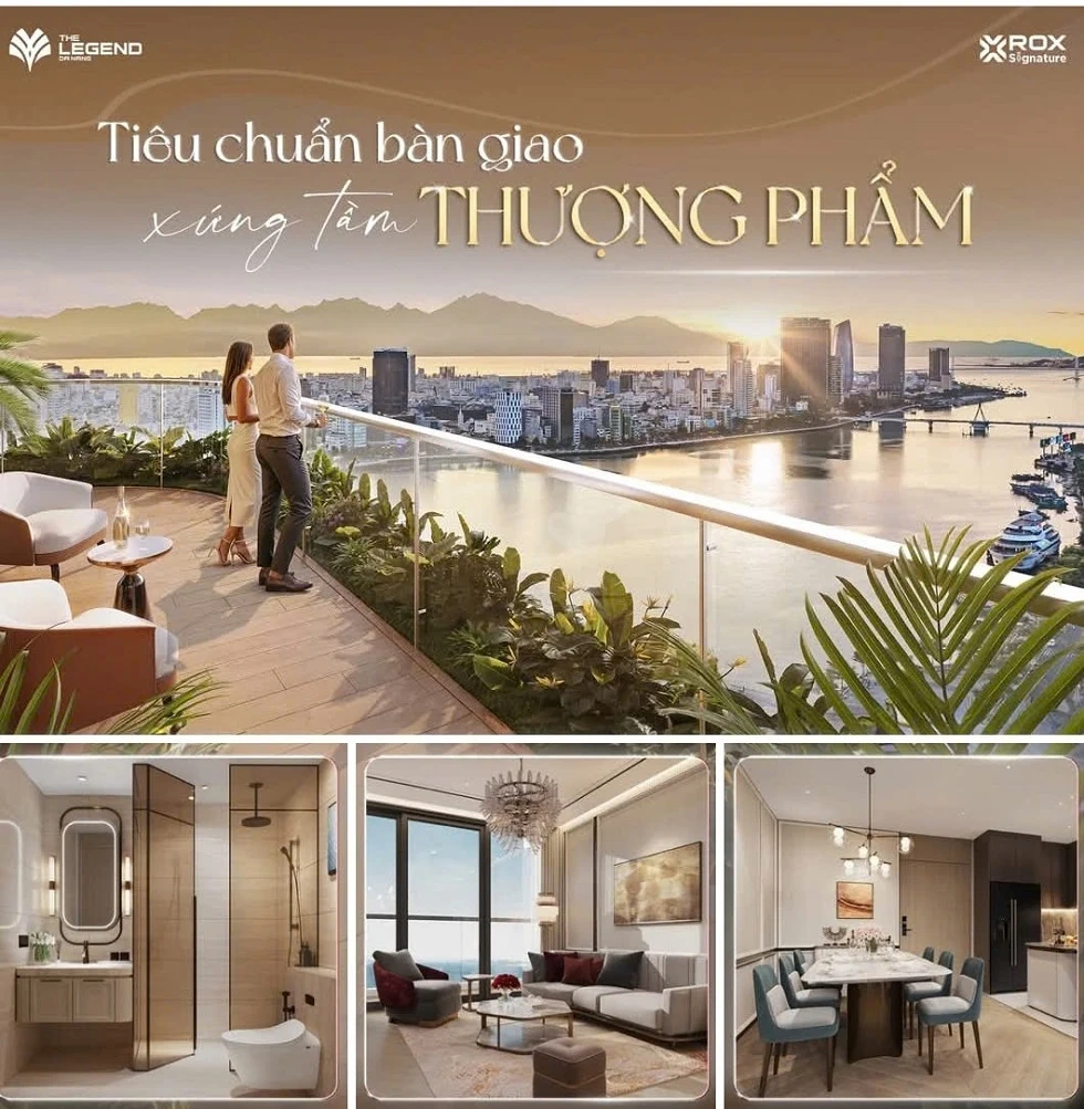 Căn hộ The Legend Đà Nẵng – Sở hữu tiện ích sống xanh “Resort” giữa lòng thành phố