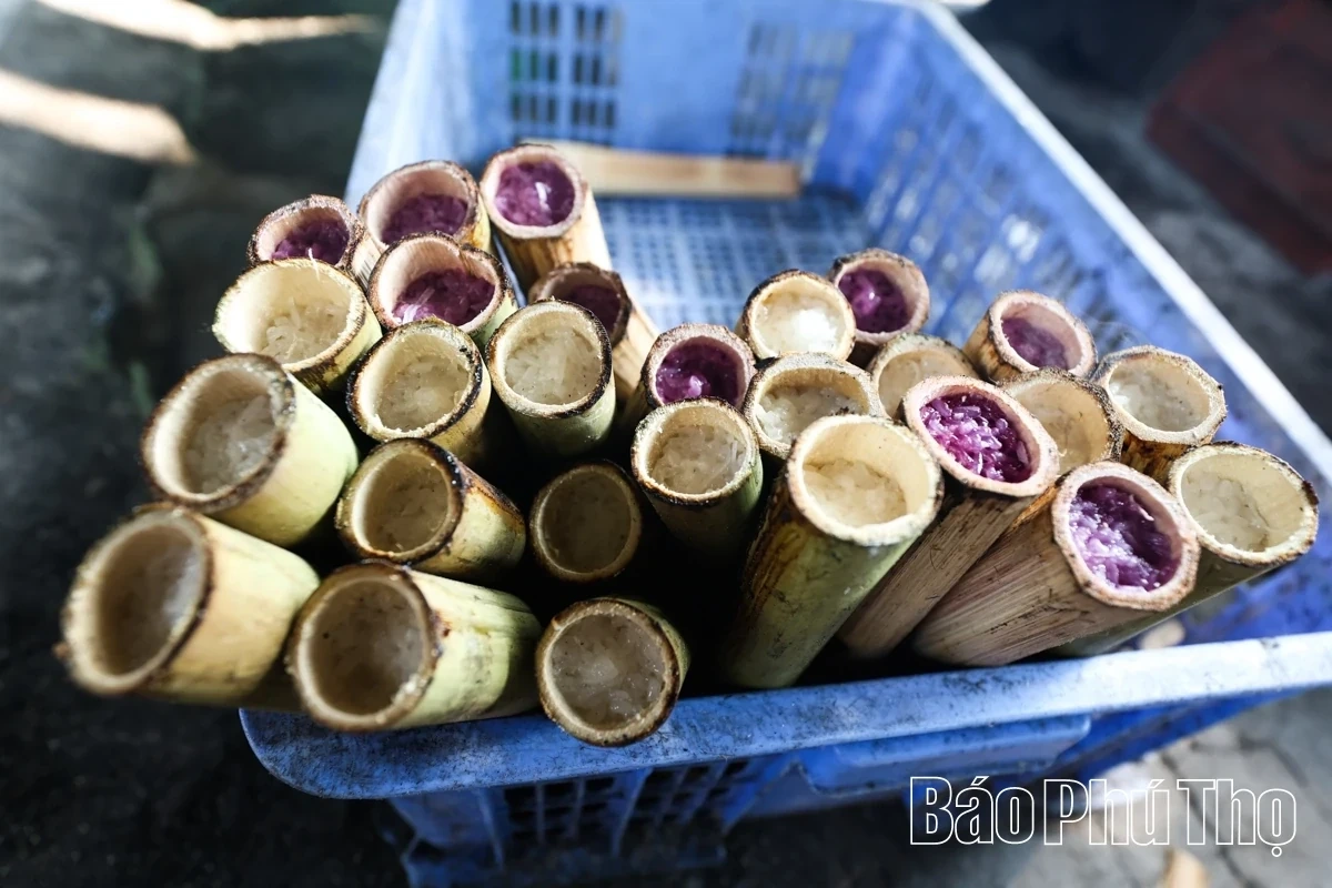Fragrant and Sticky Bamboo Rice from Muong Dong