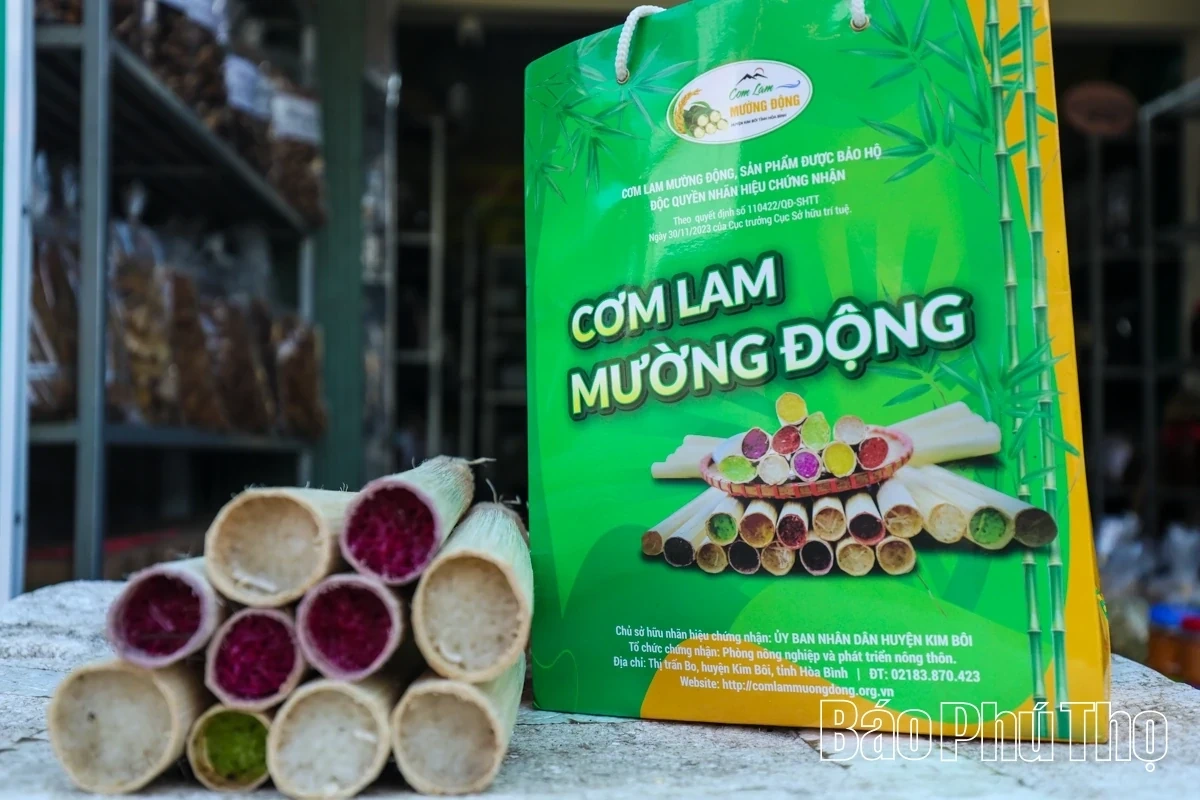 Fragrant and Sticky Bamboo Rice from Muong Dong