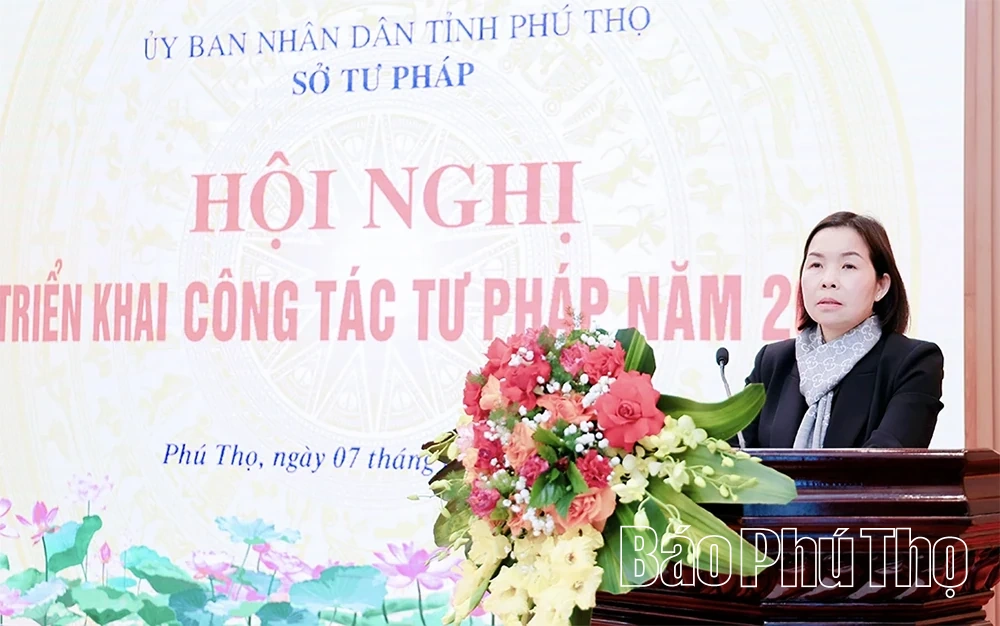 Triển khai công tác tư pháp năm 2026