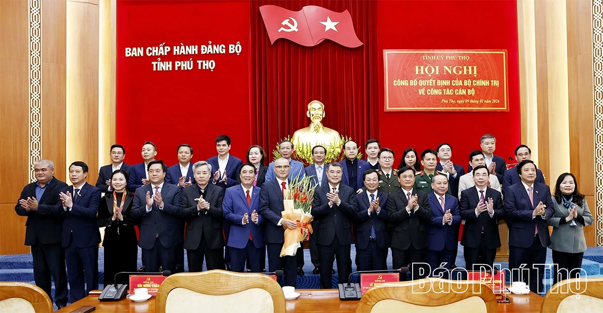 Đồng chí Phạm Đại Dương giữ chức Bí thư Tỉnh ủy Phú Thọ nhiệm kỳ 2025-2030
