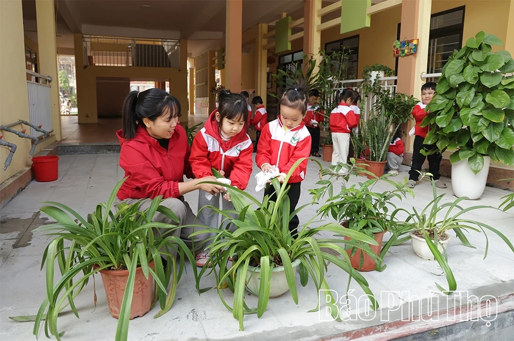 Chú trọng giáo dục ý thức bảo vệ môi trường cho trẻ mầm non